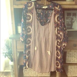 Umgee plus size shift dress